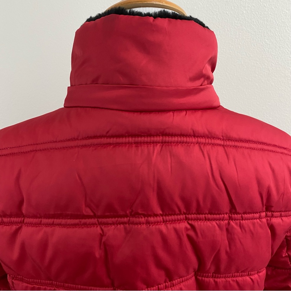 Nautica | Water Resistant Red Hooded Jacket - Picture 12 of 17